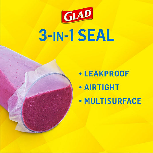 Glad Press'n Seal Plastic Food Wrap (140 sq. ft./roll, 2 rolls)