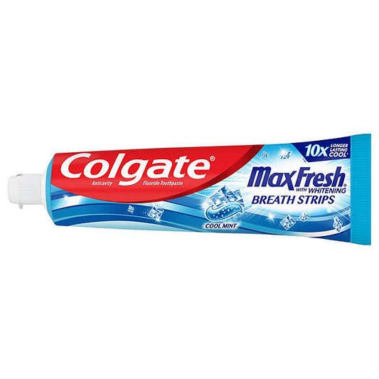 Colgate Max Fresh Toothpaste with Mini Breath Strips, Cool Mint (7.3 oz., 5 pk)