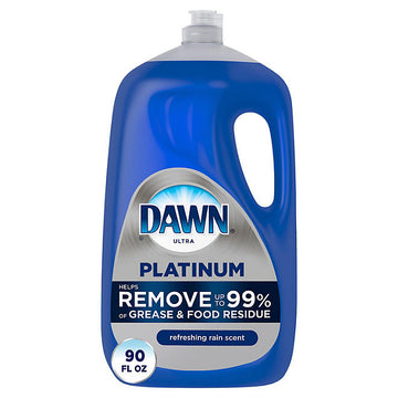 Dawn Platinum Dishwashing Liquid Dish Soap, Refreshing Rain (90 fl. oz.)