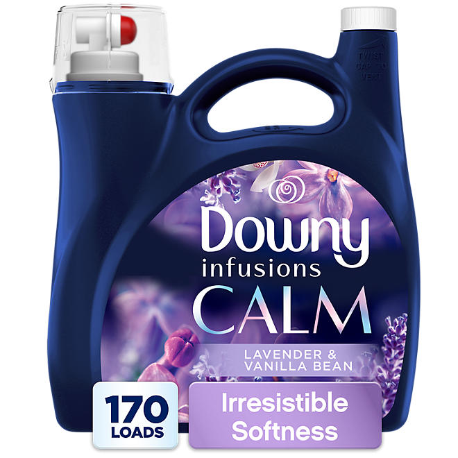 Downy Ultra Infusions Liquid Fabric Conditioner, Calm (170 loads, 115 fl. oz.)