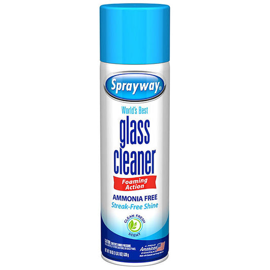 Sprayway Glass Cleaner, 19 oz. cans (Choose Pack Size)