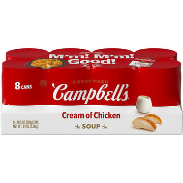 Campbell's Condensed Cream of Chicken Soup (10.5 oz., 8 pk.)