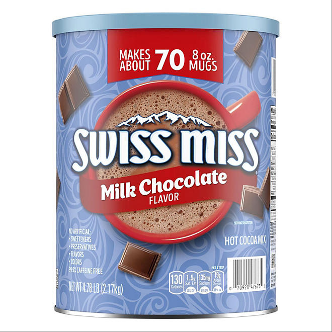 Swiss Miss Milk Chocolate Flavor Hot Cocoa Mix (76.5 oz.)