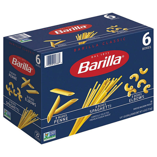 Barilla Pasta Variety Pack (16 oz., 6 pk.)