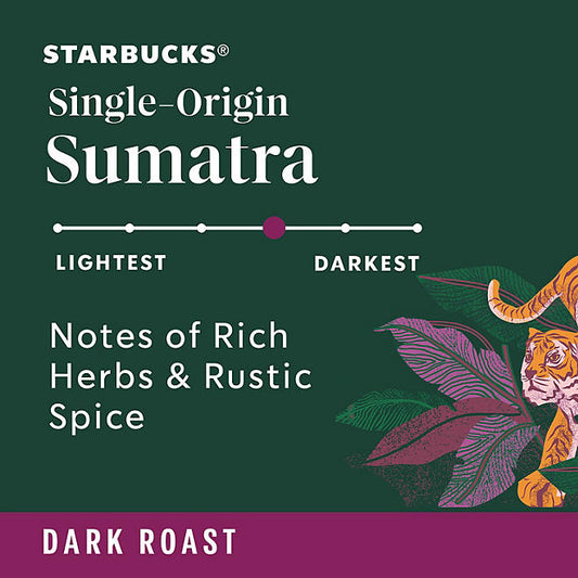 Starbucks Single-Origin Sumatra Coffee K-Cups (72 ct.)