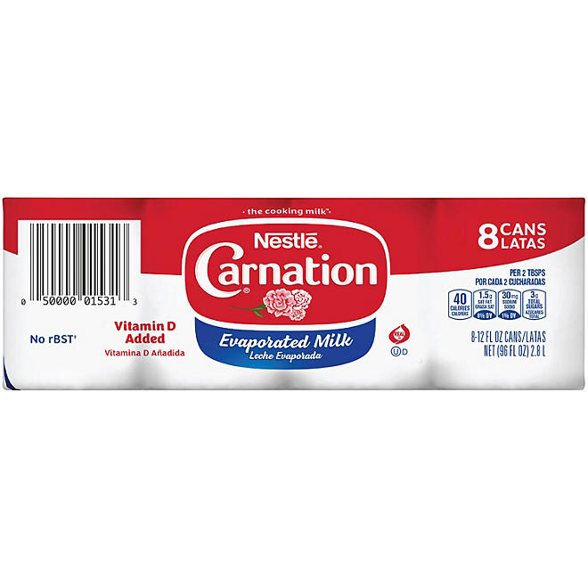 Carnation Evaporated Milk (12 oz., 8 pk.)