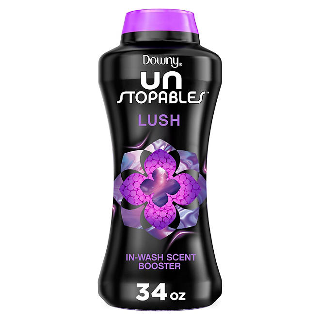 Downy Unstopables In-Wash Scent Booster Beads, Lush (34 oz.)