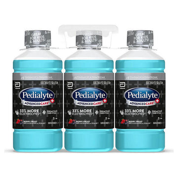 Pedialyte AdvancedCare Plus Electrolyte Solution Berry Frost (3 pk., 33.8 fl. oz.)