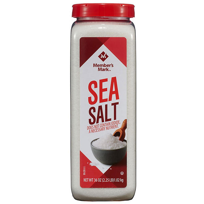 Member's Mark Sea Salt (36 oz.)