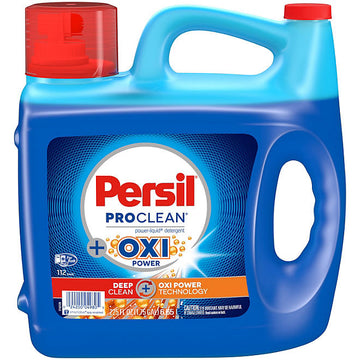 Persil ProClean Liquid Laundry Detergent + OXI Power (225 fl. oz., 112 loads)